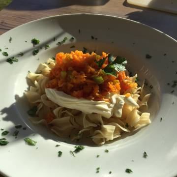 Bild: Herbst/Winterpasta mit Krbis